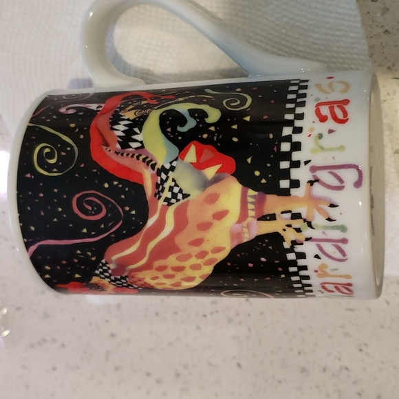 Poultry in motion Mardi gras mug - Picture 1 of 6